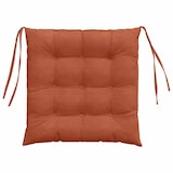 thumbnail of vidaXL Zitkussens 4 pcs Rood-oranje 40 x 40 x 6 cm Katoen Stof