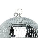 thumbnail of Boule à Facettes Argentée 40cm FXLab avec deux points de suspension - Matériau Léger - Mirroir Poli