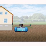 thumbnail of Cuve de stockage d'eau 1500l enterrée confort flat - BLEU