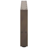 thumbnail of vidaXL Couchtischbeine Naturstahl 2 Stk. 70x(30-31) cm Stahl