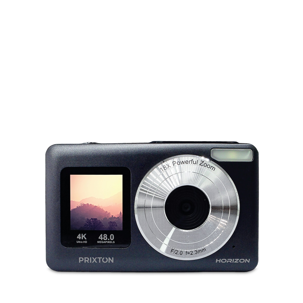 Prixton Cámara Digital Horizon Dc915 (4k - Doble Pantalla)