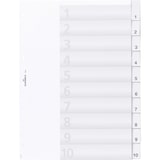 thumbnail of DURABLE índice 682119 DIN A4 10-piezas lámina dura tr
