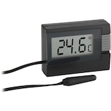 thumbnail of Digitales Innen-Außen-Thermometer, schwarz