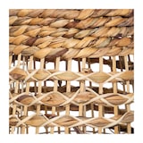 thumbnail of Lampadaire en métal et bois naturel H 118 cm