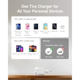 thumbnail of Anker 511 Charger (Nano Pro) offline only Handy, Tablette Weiß USB Schnellladung Drinnen