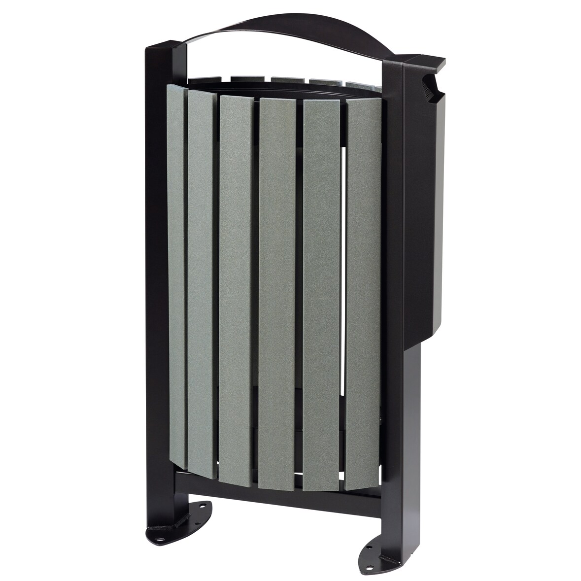 ROSSIGNOL Corbeille sur pied 60L + cendrier 3L ARKEA BRIK