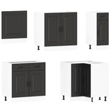 thumbnail of vidaXL 11-tlg. Küchenschrank-Set Kalmar Schwarz Holzwerkstoff