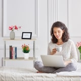 thumbnail of Relaxdays 3 Ebenen Regal, niedriges Küchenregal, multifunktional, offen, MDF/Metall, Standregal HBT: 76x60x30 cm, natur