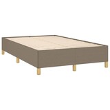 thumbnail of vidaXL Boxspringbett mit Matratze & LED Taupe 120x190 cm Stoff