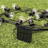 thumbnail of Lumisky Luzes de corda solares de LED para festa, 20 unidades, 9 metros de comprimento. PVC Transparente