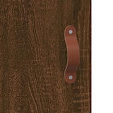 thumbnail of Helloshop26 - Buffet Sideboard Kommode Kleiderschrank Aufbewahrungsmöbel Organizer für Küche Wohnzimmer Lounge 34,5 x 34 x 90 cm 02_0031203