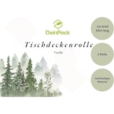 thumbnail of DeinPack 1 x Tischdeckenrolle 1m x 50m vanille  Damast Tischtuch Rolle  Einweg Tischdecke 50 Meter lang 1 Meter breit