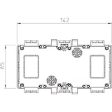 thumbnail of OBO Bettermann Gerätedose 2390/8T2 6270778