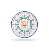 thumbnail of Saturnia – Set 6 Piatti Pizza Handmade Ø31 cm in Porcellana Decorata – 3 Decori Tradizionali – Lavabili in Lavastoviglie – Uso HoReCa