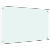 thumbnail of vidaXL Küchenrückwand Weiß 80x50 cm Hartglas