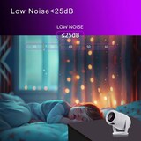 thumbnail of Mini Videoprojecteur Android 12 1080P 130 Pouces Portable WiFi Bluetooth YONIS