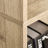 thumbnail of HOMCOM Estante para Livros de 5 Níveis com Prateleira Ajustável e Desenho Anti-Tombo Estante de Armazenamento 63x29,5x176 cm Madeira