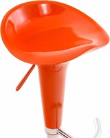 thumbnail of CHEFGASTRO 2er Set Barhocker RIVIERA HxBxT 87x37x37cm Kunststoff Orange Barstuhl Drehstuhl