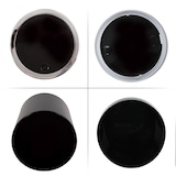 thumbnail of MSV - Zwarte plastic badkamerafvalbak van 6 liter, 18x24,2 cm