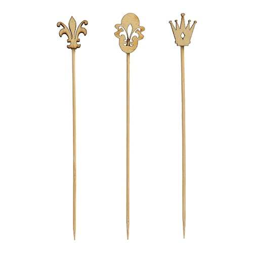 PAPSTAR 1000 Fingerfood - Spieße "pure" 12 cm "Royal"