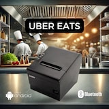 thumbnail of Imprimante application Uber Eats Android Bluetooth ticket cuisine 80mm