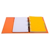 thumbnail of Exacompta - Réf. 53054E - Carton de 10 Classeurs à levier A4 Prem'Touch - Dos 50mm - Mécanique 55mm-  32 x 29 x 5 cm - 10 couleurs assorties