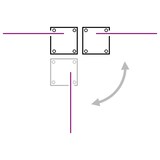 thumbnail of vidaXL Ausziehbare Seitenmarkise 140x1200 cm Schwarz