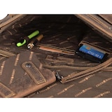 thumbnail of Greenburry Umhängetasche Leder braun Vintage Messenger Schultertasche Herren 36x31cm