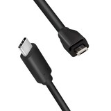 thumbnail of LogiLink CU0197 USB Kabel USB 2.0 1 m USB C Micro-USB B Schwarz