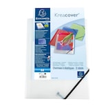 thumbnail of Exacompta 55188E 25x Sammelmappe A4 PP 3 Klappen mit Gummizug Kreacover violett - Transparent