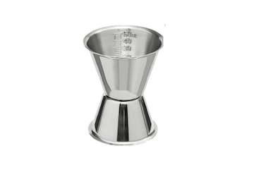 METRO Professional Misurino per cocktail, acciaio inox, 30 / 50 cl, argento