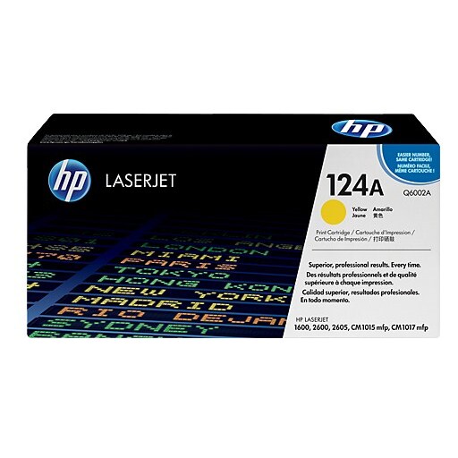 HP 124A Toner yellow Q6002A
