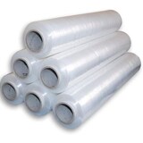 thumbnail of 6 Rollen Stretchfolie – 17 my, 500 mm breit – Transparent, für Paletten & Verpackung