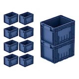 thumbnail of PROREGAL 10x VDA KLT Kleinladungsträger mit Verbundboden | HxBxT 28x30x40cm | 22 Liter | KLT, Transportbox, Transportbehälter