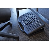 thumbnail of DESQ | Voetensteun & Voetenbank | Massage Rollers | 6 Hoogte standen | Zwart