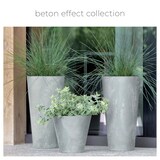 thumbnail of Prosperplast - TUBUS BETON EFFECT 7L Topf - 25x25x23,3cm in der Farbe Marengo