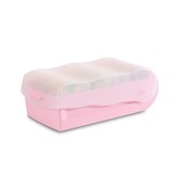 thumbnail of HAN 997-886D 1 STK Lernkartei CROCO transluzent pastellrosa Karteikasten