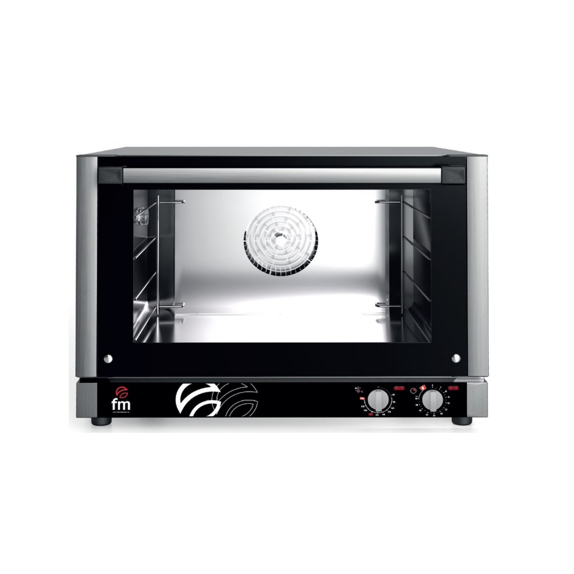 Horno Eléctrico de Convección para 4 Bandejas 600x400 Apertura Frontal RX 604