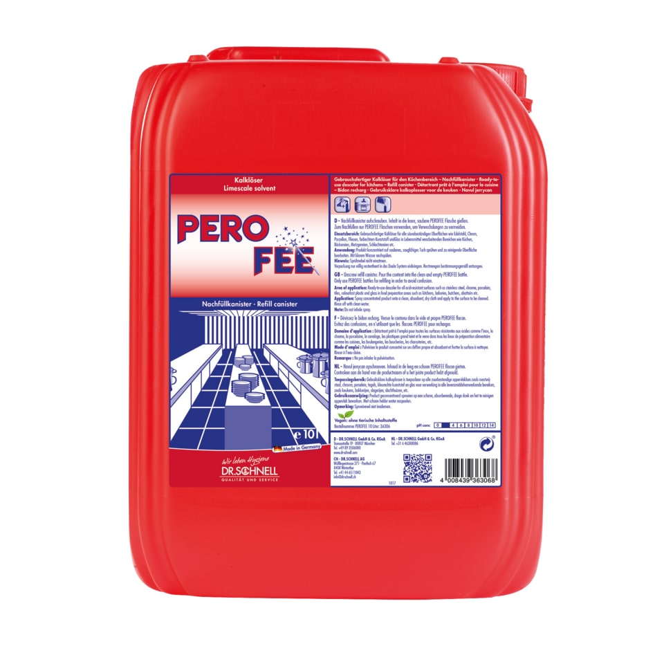 PEROFEE Gebrauchsfertiger Kalklöser, Kanister 10 Liter