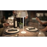 thumbnail of Securit® Lampe de table LED sans fil "Féline" - Blanc - Intérieur/Extérieur - Câble magnétique inclus