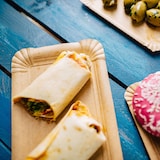 thumbnail of BIOZOYG 1000 Stück Einwegteller 16 x 23 cm Pappteller, biologisch abbaubar, braun, rechteckig, recyclingfähig, robust Bioteller, Einweggeschirr