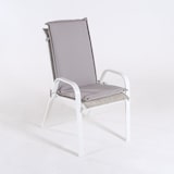 thumbnail of Cojín para sillón de jardín reclinable estándar piedra, Tamaño 109x45x4 cm, Desenfundable