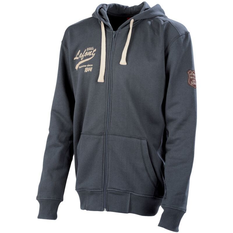 Lafont - Sweat-shirt à capuche mixte HINTO Gris Foncé Taille M