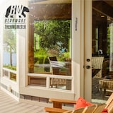 thumbnail of BEARWARE 1x Analoges Thermometer aus Metall, wetterfest Außenwetterstation (Messbereich -40° bis +50° C – klassisches Design)