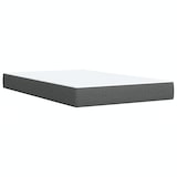 thumbnail of vidaXL Boxspringbett mit Matratze Dunkelgrau 90x200 cm Stoff