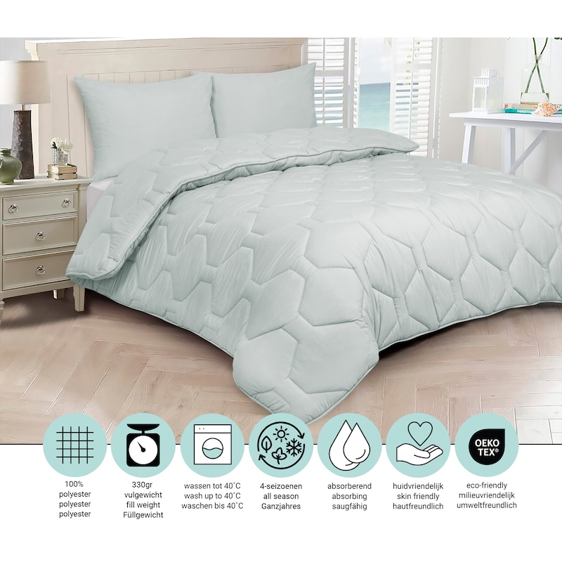 Luxe Coral Fleece Dekbed 140 x 200 cm Aanbieding ⏰ | Voordee