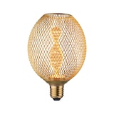 thumbnail of Paulmann Metallic Glow Standard 230 V Globe LED E27 Helix 130lm 3,5W 1800K  Laiton 29088