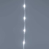 thumbnail of Guirlande stalactites chute de neige 3m H80cm 220 LED gouttes blanc froid câble transparent Lotti