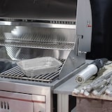 thumbnail of Relaxdays Aluschalen Grill, 50er Set, B x T: 18,5 x 13 cm, eckige Grillschalen, Tropfschalen indirektes Grillen, silber
