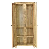 thumbnail of SIT Möbel Kledingkast van mangohout in naturel met 2 deuren|B 80 x D 40 x H 180 cm| 02564-01|Serie FRIGO